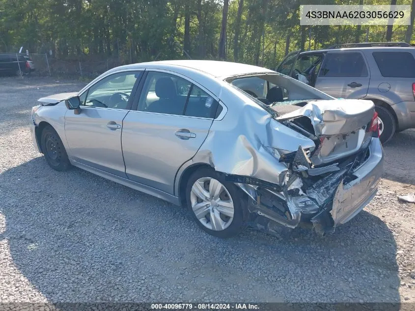 2016 Subaru Legacy 2.5I VIN: 4S3BNAA62G3056629 Lot: 40096779