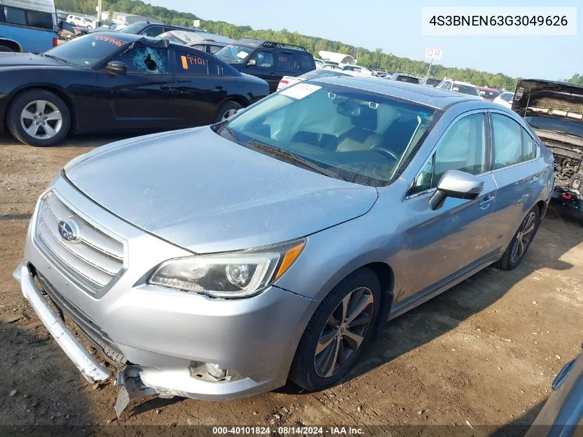 4S3BNEN63G3049626 2016 Subaru Legacy 3.6R Limited