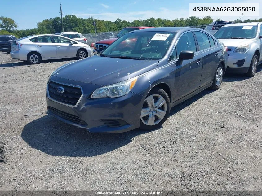 2016 Subaru Legacy 2.5I VIN: 4S3BNAA62G3055030 Lot: 40248606