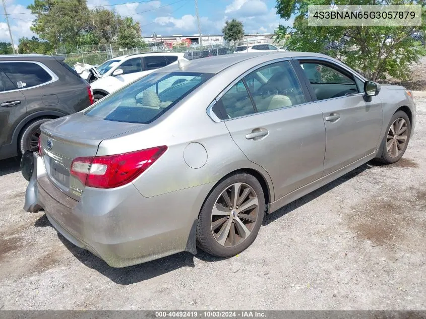 4S3BNAN65G3057879 2016 Subaru Legacy 2.5I Limited