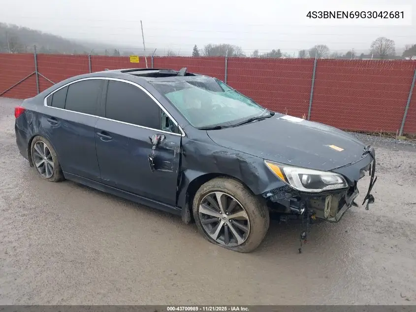 4S3BNEN69G3042681 2016 Subaru Legacy 3.6R Limited