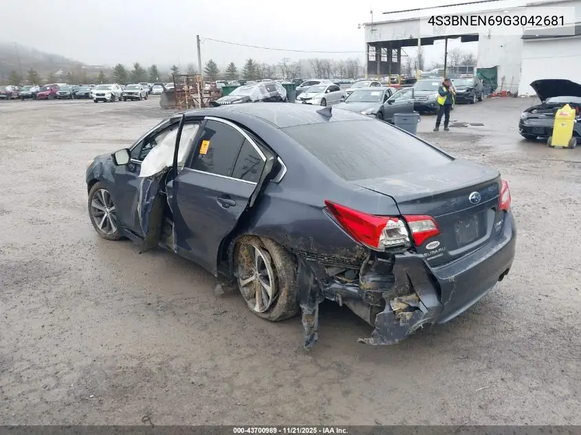4S3BNEN69G3042681 2016 Subaru Legacy 3.6R Limited
