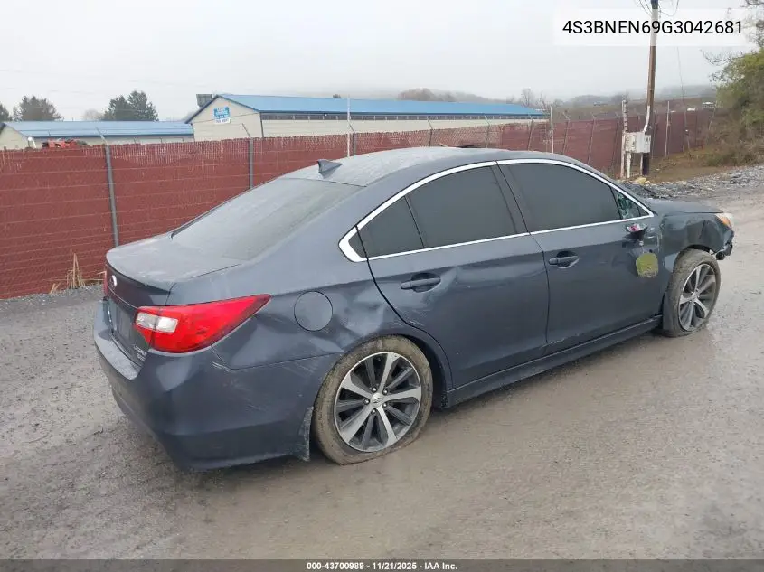 4S3BNEN69G3042681 2016 Subaru Legacy 3.6R Limited