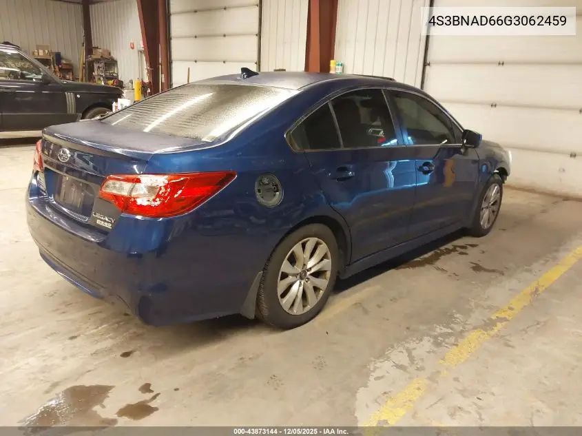 4S3BNAD66G3062459 2016 Subaru Legacy 2.5I Premium