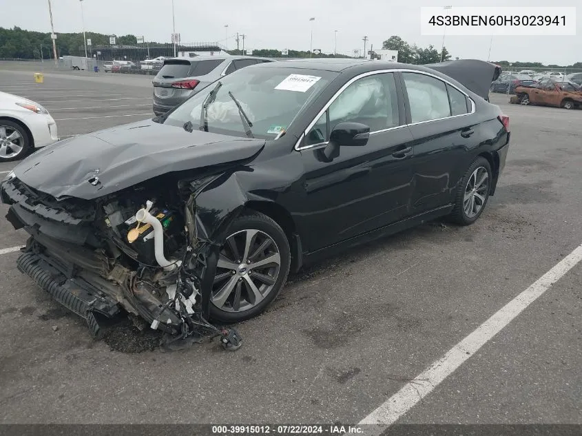 4S3BNEN60H3023941 2017 Subaru Legacy 3.6R Limited