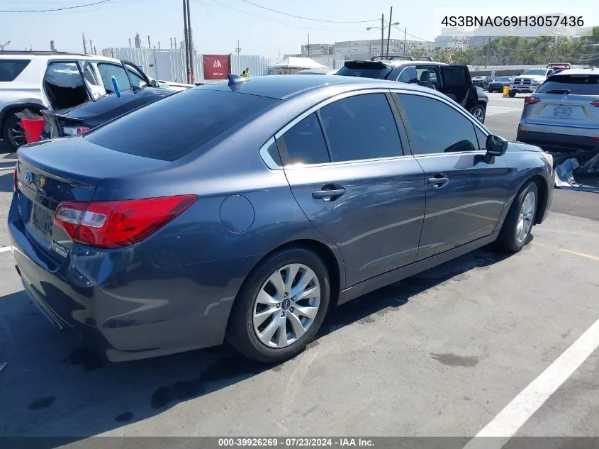 2017 Subaru Legacy 2.5I Premium VIN: 4S3BNAC69H3057436 Lot: 39926269