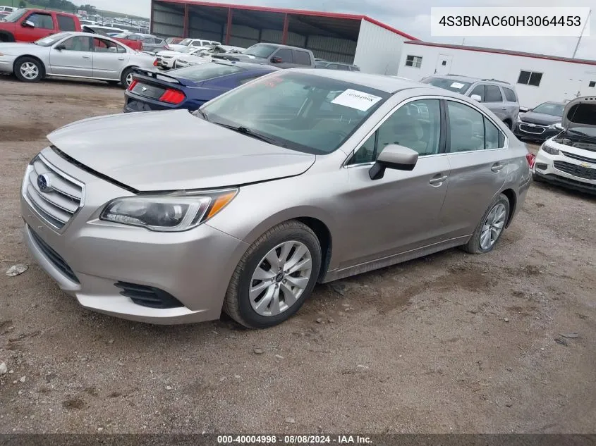 2017 Subaru Legacy 2.5I Premium VIN: 4S3BNAC60H3064453 Lot: 40004998