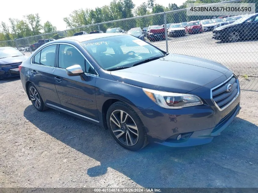 2017 Subaru Legacy 2.5I Sport VIN: 4S3BNAS67H3066590 Lot: 40184874