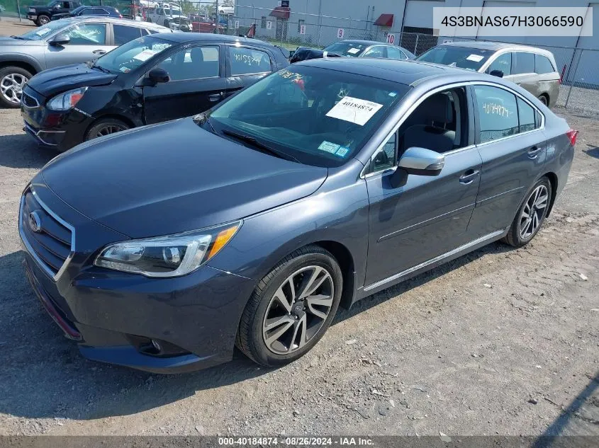 2017 Subaru Legacy 2.5I Sport VIN: 4S3BNAS67H3066590 Lot: 40184874