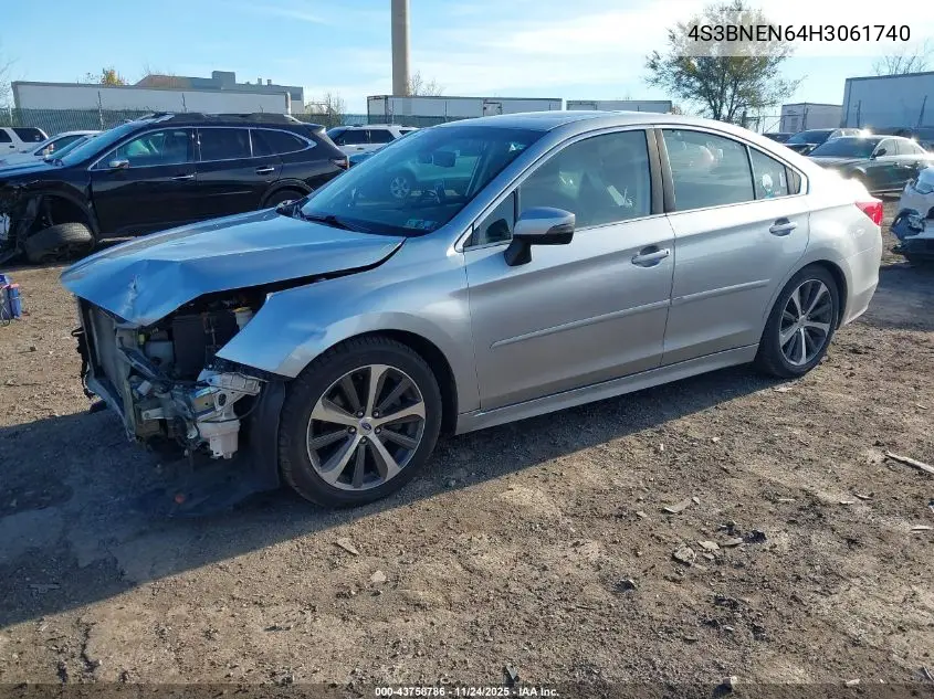 4S3BNEN64H3061740 2017 Subaru Legacy 3.6R Limited