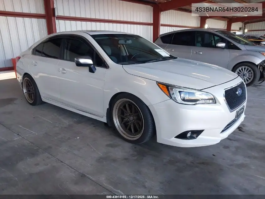 4S3BNAR64H3020284 2017 Subaru Legacy 2.5I Sport