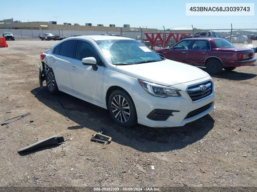 2018 Subaru Legacy 2.5I Premium VIN: 4S3BNAC68J3039743 Lot: 39382399