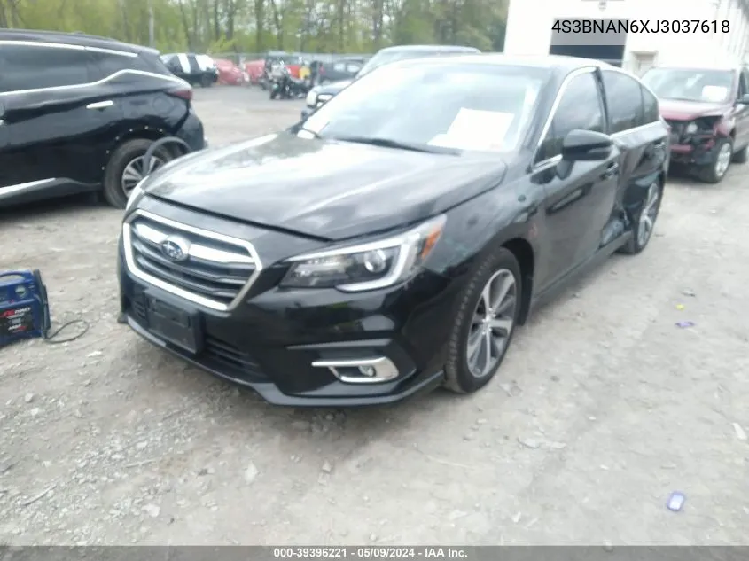 2018 Subaru Legacy 2.5I Limited VIN: 4S3BNAN6XJ3037618 Lot: 39396221