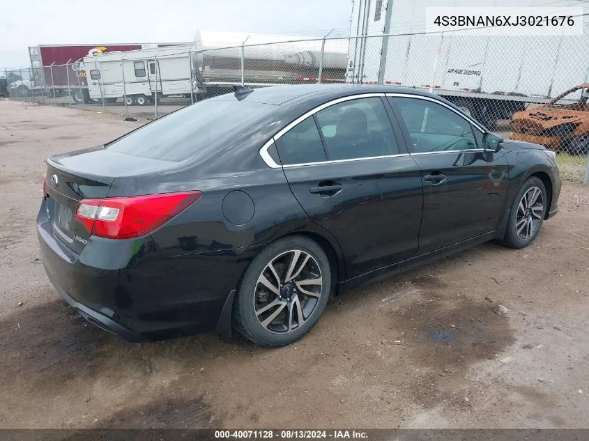 2018 Subaru Legacy 2.5I Limited VIN: 4S3BNAN6XJ3021676 Lot: 40071128