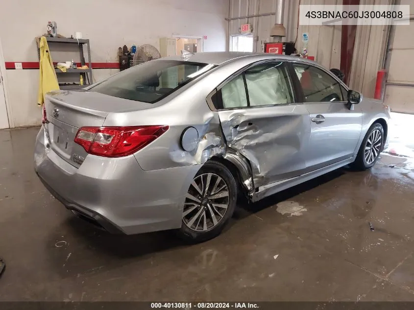 4S3BNAC60J3004808 2018 Subaru Legacy 2.5I Premium