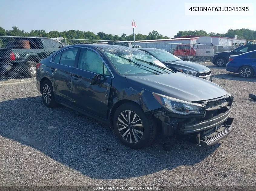 2018 Subaru Legacy 2.5I Premium VIN: 4S3BNAF63J3045395 Lot: 40166384