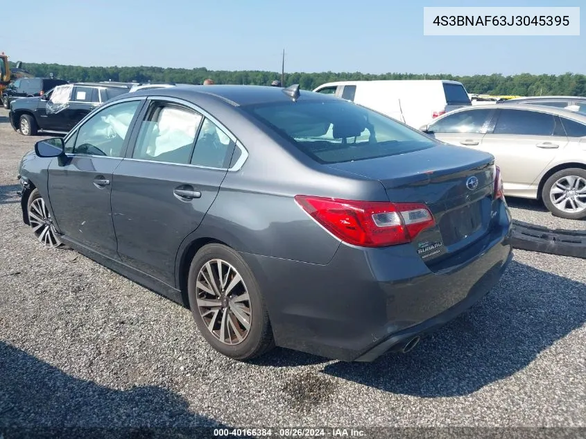 2018 Subaru Legacy 2.5I Premium VIN: 4S3BNAF63J3045395 Lot: 40166384