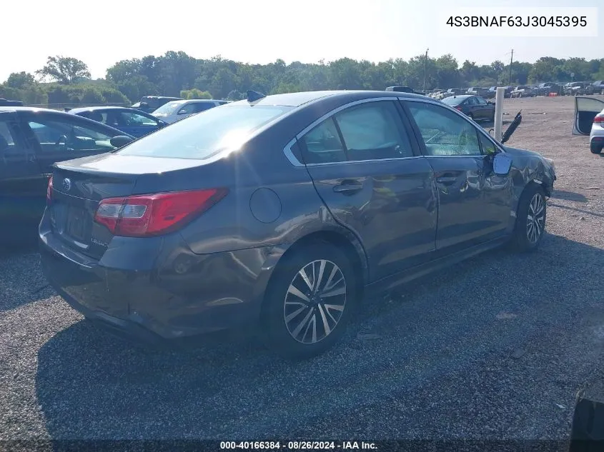 2018 Subaru Legacy 2.5I Premium VIN: 4S3BNAF63J3045395 Lot: 40166384