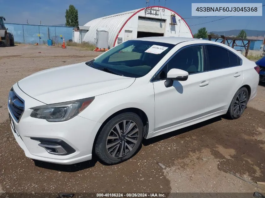 2018 Subaru Legacy 2.5I Premium VIN: 4S3BNAF60J3045368 Lot: 40186324