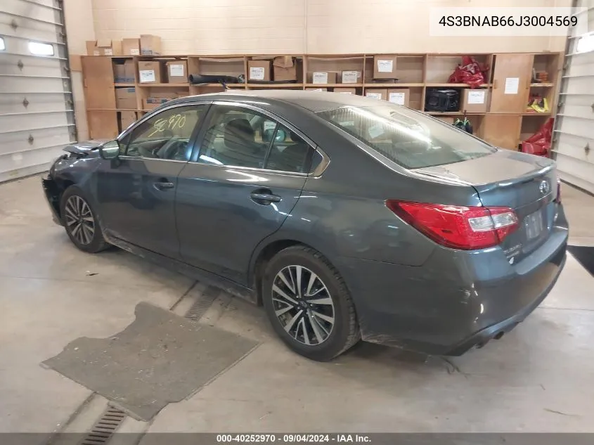 4S3BNAB66J3004569 2018 Subaru Legacy 2.5I