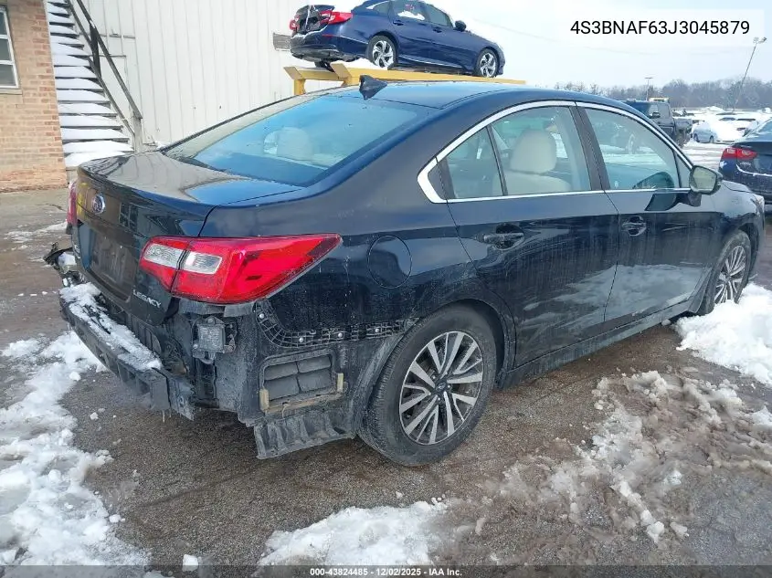 4S3BNAF63J3045879 2018 Subaru Legacy 2.5I Premium