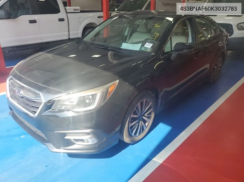 2019 Subaru Legacy 2.5I Premium VIN: 4S3BNAF60K3032783 Lot: 40060682