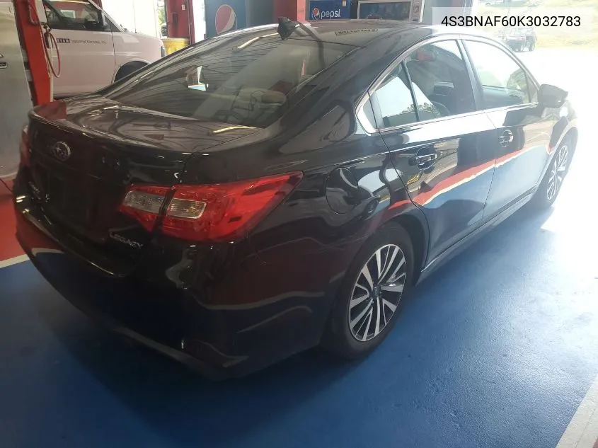 4S3BNAF60K3032783 2019 Subaru Legacy 2.5I Premium