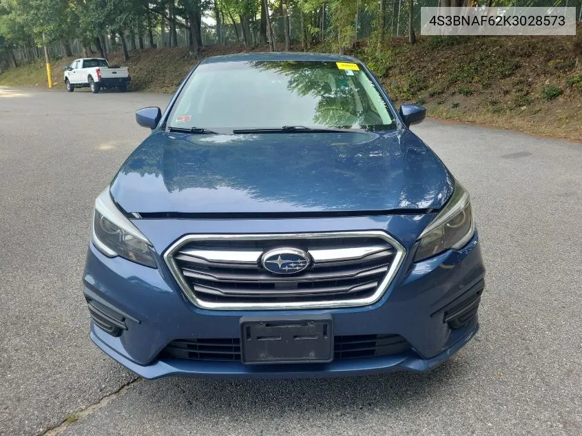 2019 Subaru Legacy Premium VIN: 4S3BNAF62K3028573 Lot: 40246879