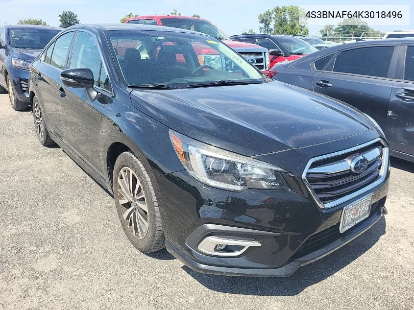 2019 Subaru Legacy 2.5I Premium VIN: 4S3BNAF64K3018496 Lot: 40250950