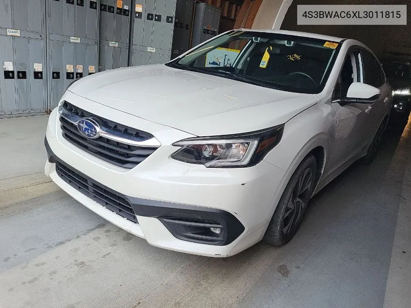 2020 Subaru Legacy Premium VIN: 4S3BWAC6XL3011815 Lot: 40304350