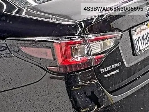 2022 Subaru Legacy Premium VIN: 4S3BWAD65N3005695 Lot: 44288711