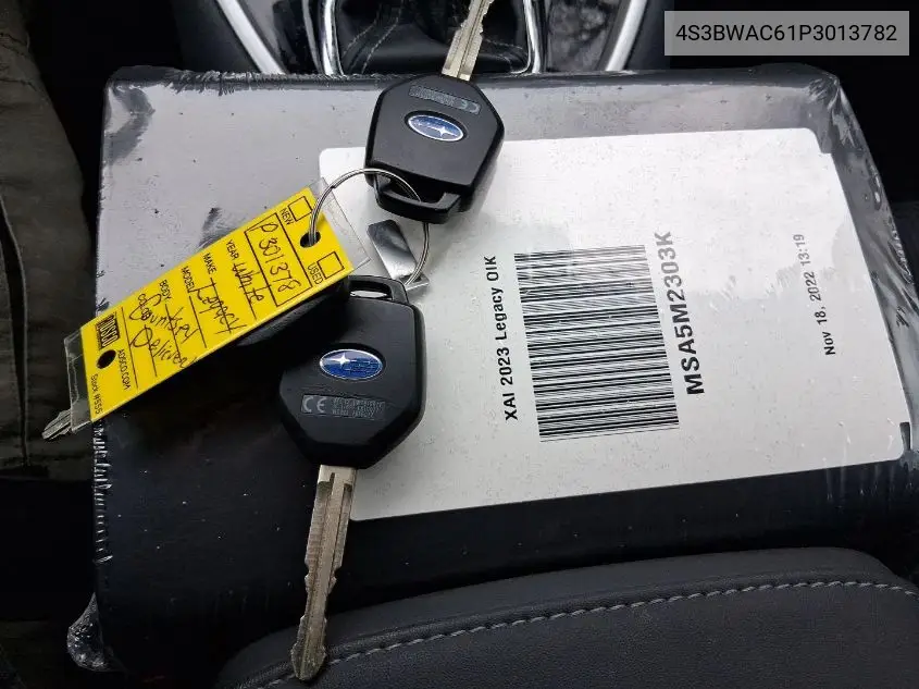 4S3BWAC61P3013782 2023 Subaru Legacy Premium