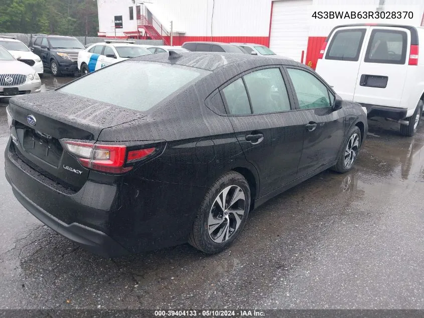 4S3BWAB63R3028370 2024 Subaru Legacy