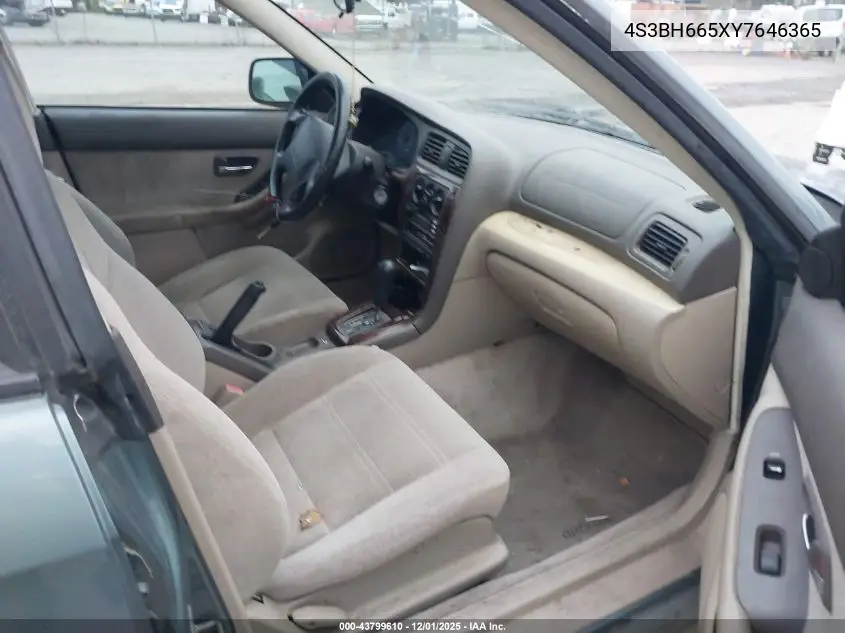 4S3BH665XY7646365 2000 Subaru Outback