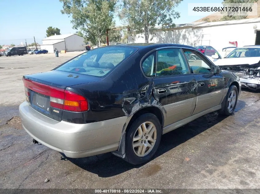 2001 Subaru Outback Limited VIN: 4S3BE686X17201466 Lot: 40170818