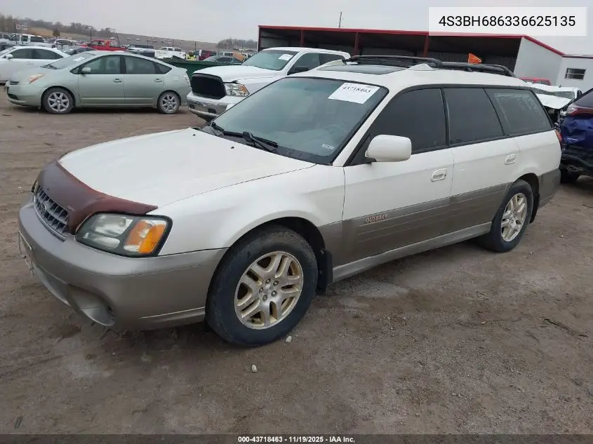 4S3BH686336625135 2003 Subaru Outback Limited