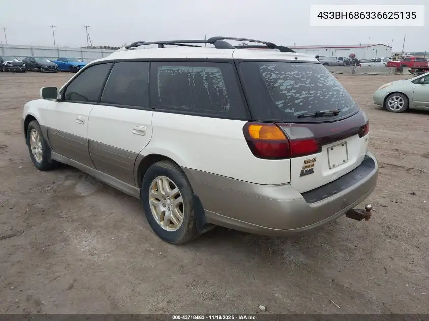 4S3BH686336625135 2003 Subaru Outback Limited