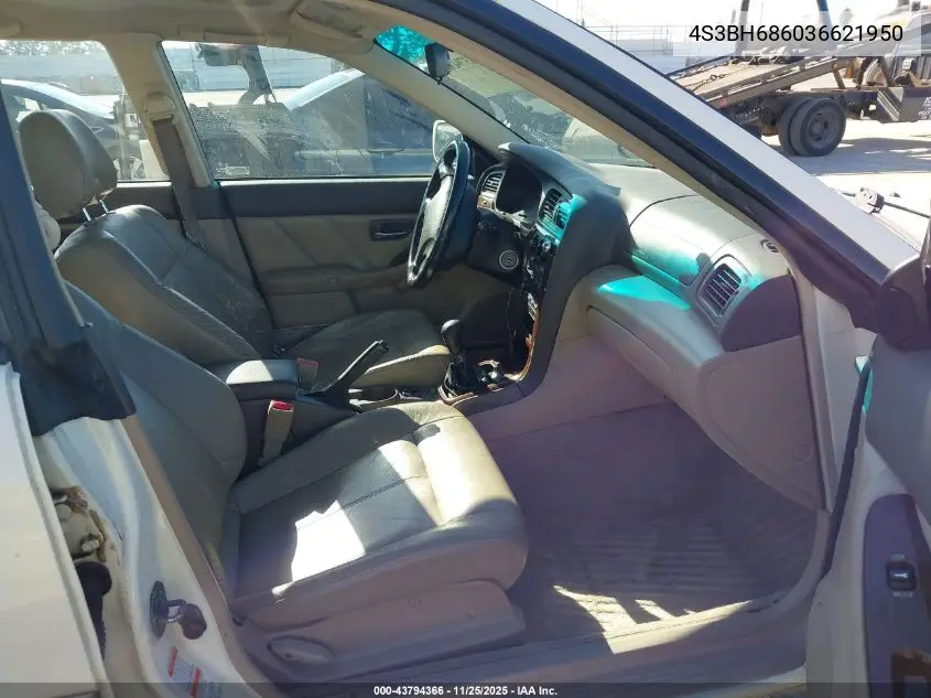 4S3BH686036621950 2003 Subaru Outback Limited