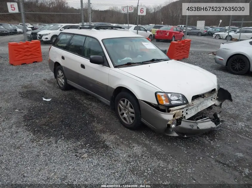 4S3BH675237635030 2003 Subaru Outback