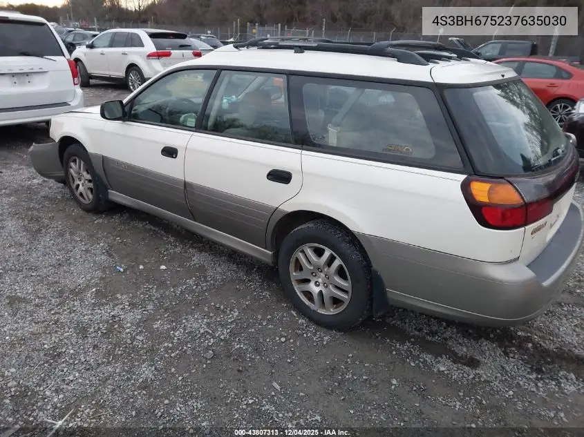 4S3BH675237635030 2003 Subaru Outback