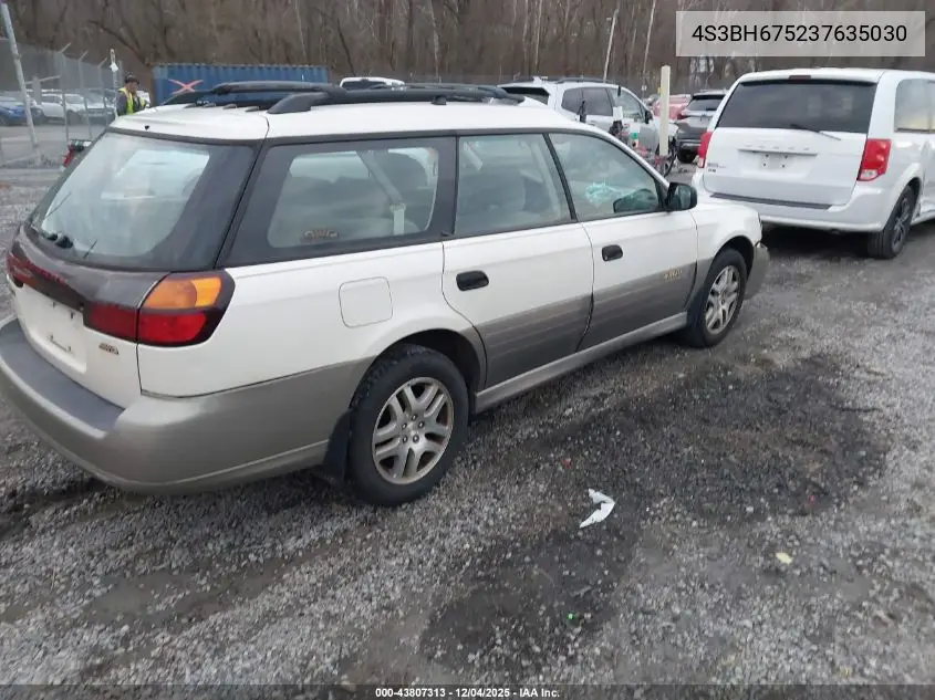 4S3BH675237635030 2003 Subaru Outback