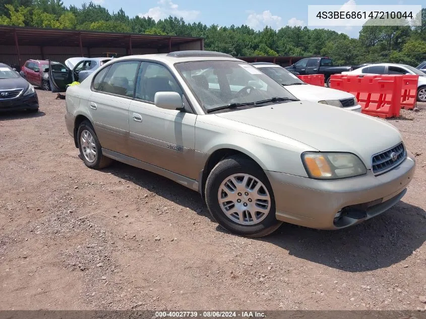 2004 Subaru Outback Limited VIN: 4S3BE686147210044 Lot: 40027739