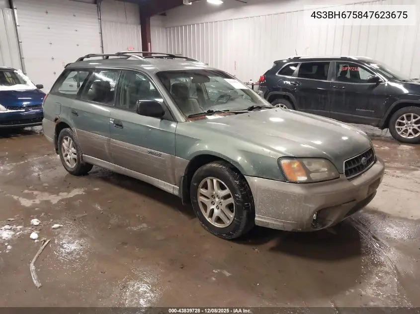 4S3BH675847623675 2004 Subaru Outback