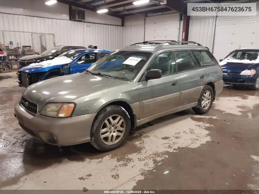 4S3BH675847623675 2004 Subaru Outback