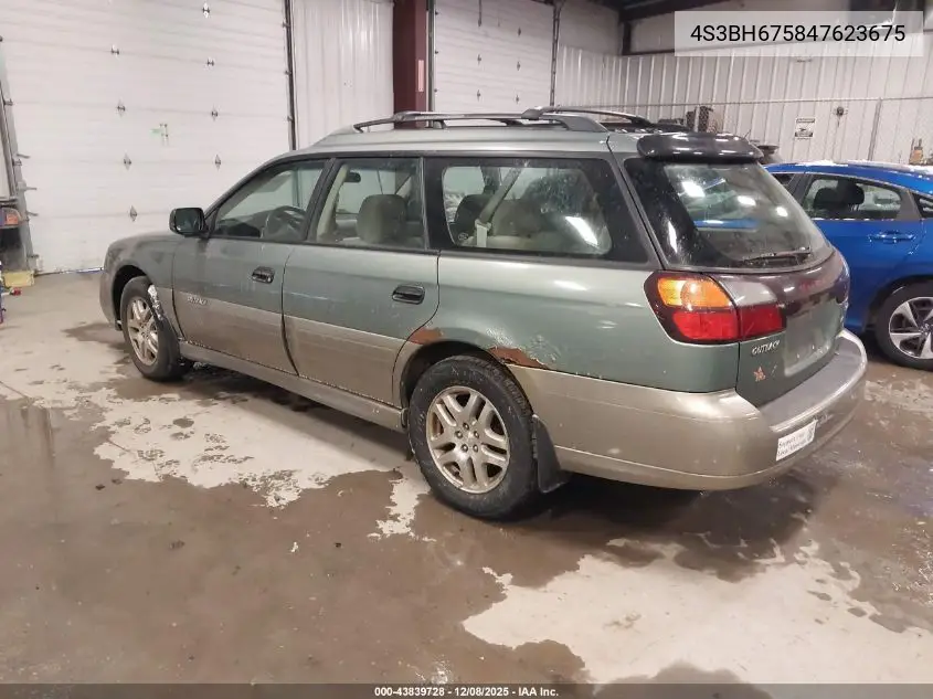 4S3BH675847623675 2004 Subaru Outback