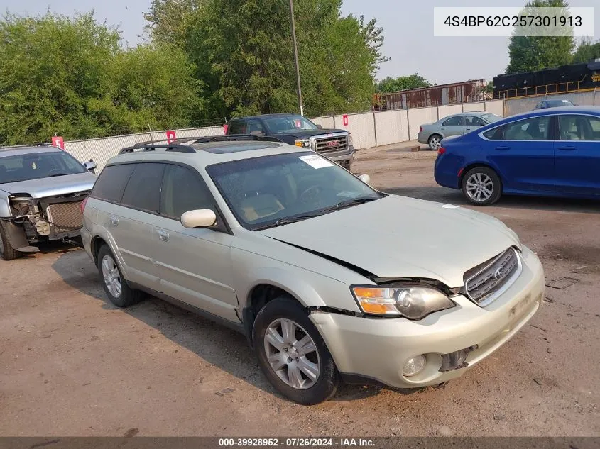 4S4BP62C257301913 2005 Subaru Outback 2.5I Limited