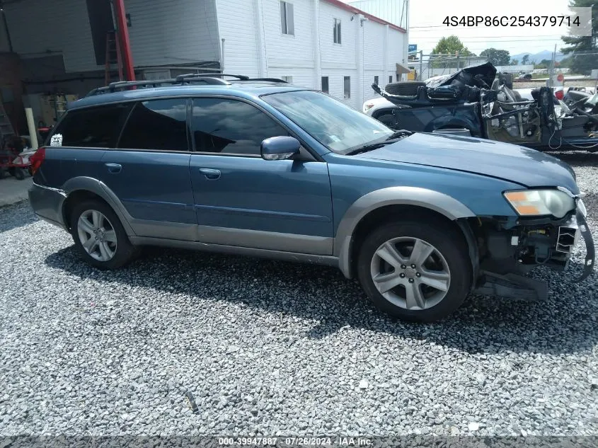 2005 Subaru Outback 3.0R L.l. Bean Edition VIN: 4S4BP86C254379714 Lot: 39947887