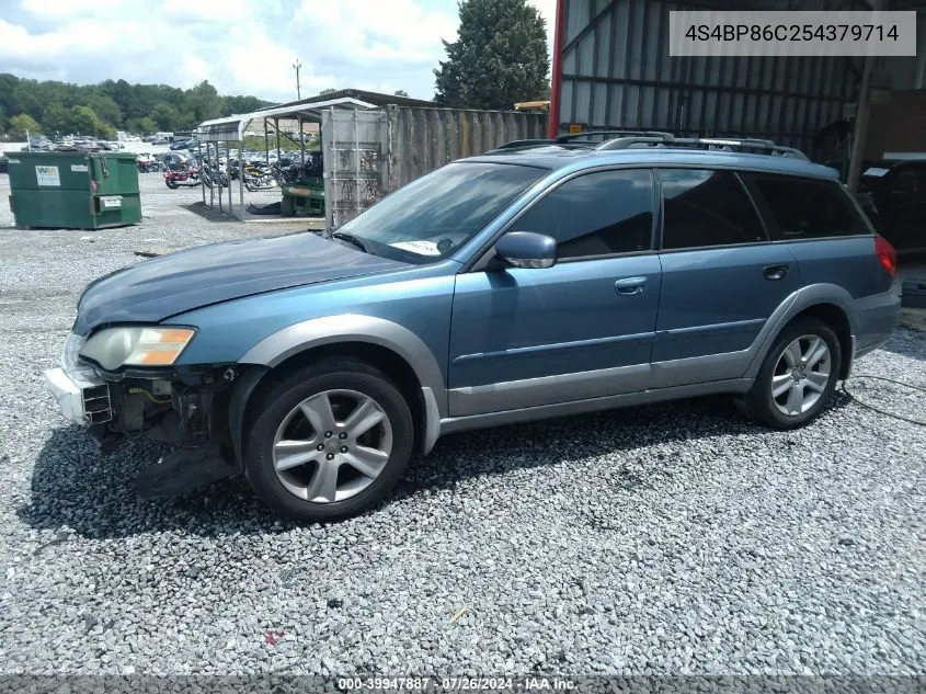 4S4BP86C254379714 2005 Subaru Outback 3.0R L.l. Bean Edition