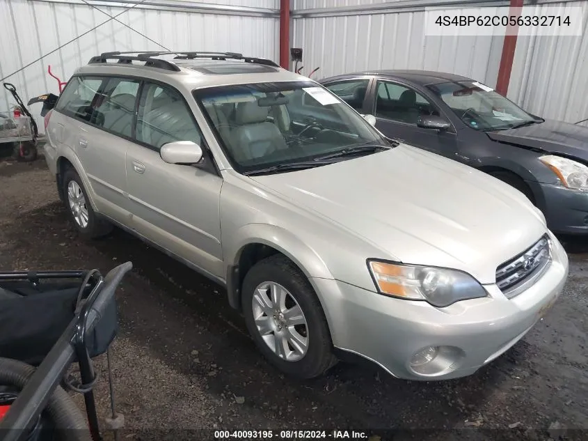 4S4BP62C056332714 2005 Subaru Outback 2.5I Limited