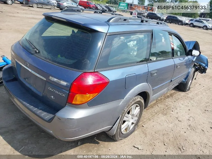 2005 Subaru Outback 2.5I VIN: 4S4BP61C456379133 Lot: 40197156